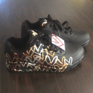 Skechers x JGoldcrown: Uno - Metallic Love